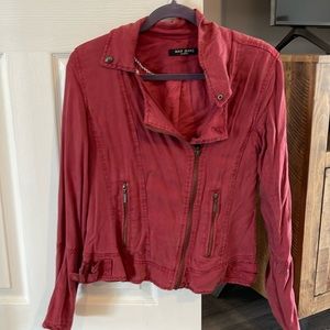 Max Jeans red light weight denim jacket